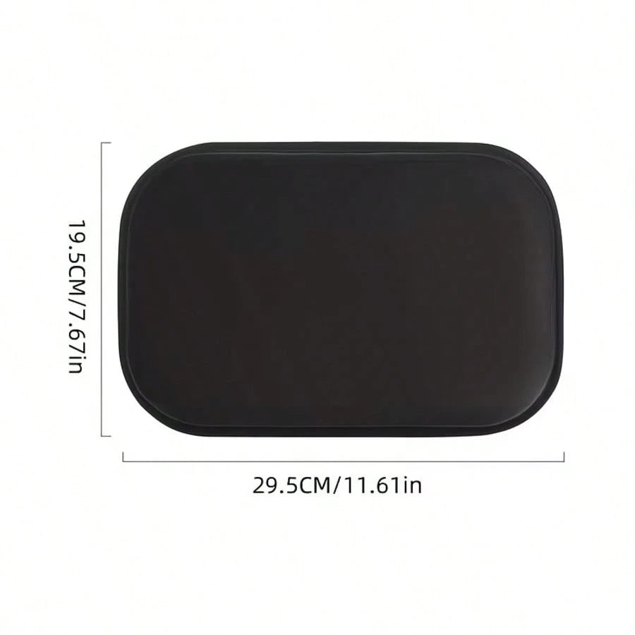Premium Black Thickened Car Armrest Pad, Ultra Soft & Comfortable, Essential For Road Trips. This Soft & Comfortable Armrest Pad Provides A Great Driving Experience, Relaxes Your Arms, And Is Easy To