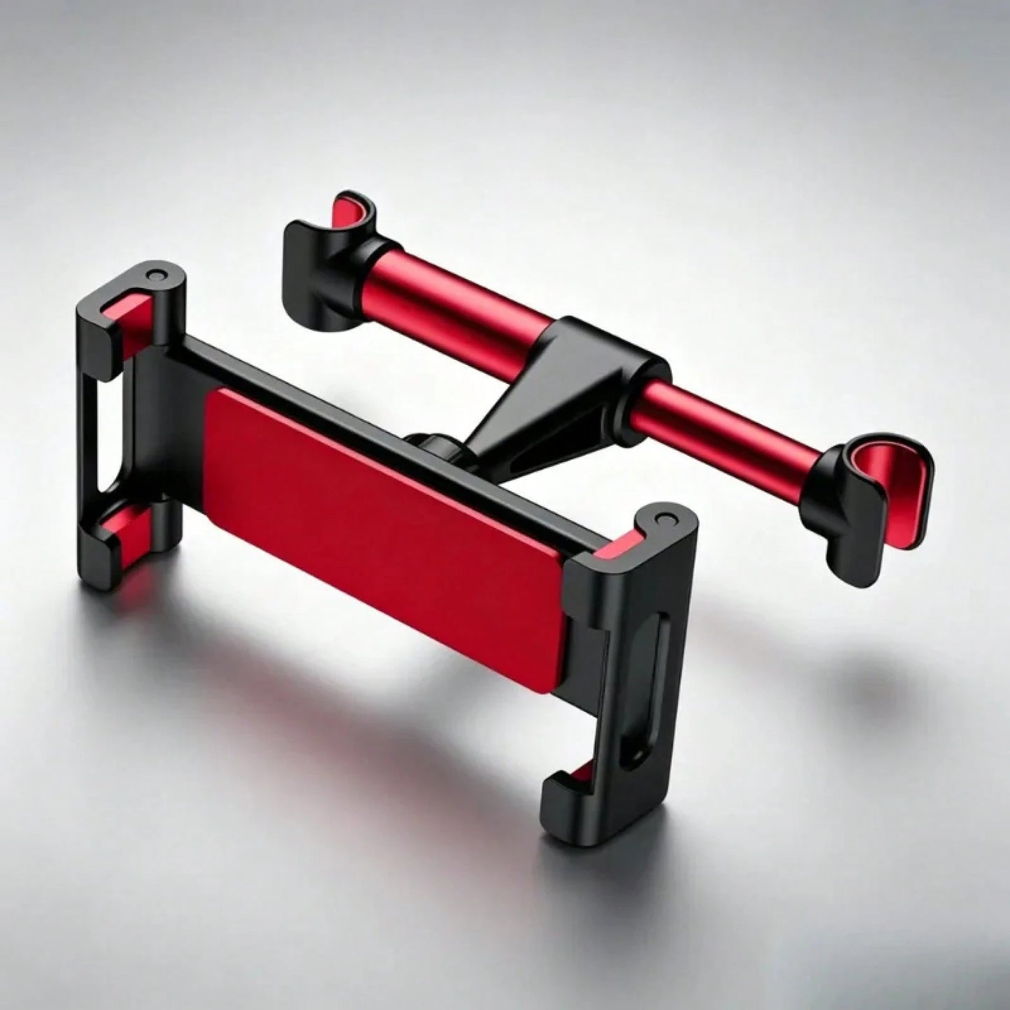 Red Car Headrest Tablet Mount, Adjustable 4.7-13" Device Holder