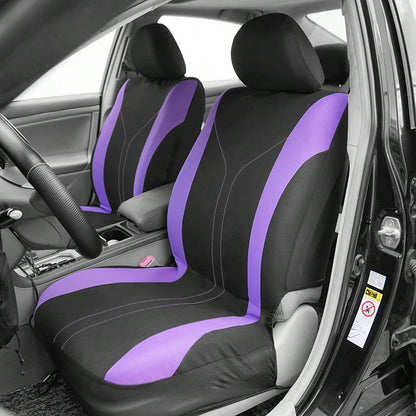 REMAX Universal Size Polyester Car Seat Covers Set, Compatible With Airbags, Women's Car Accessories, New Design, Full Set Car Seat Covers, Car Accessories