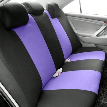 REMAX Universal Size Polyester Car Seat Covers Set, Compatible With Airbags, Women's Car Accessories, New Design, Full Set Car Seat Covers, Car Accessories