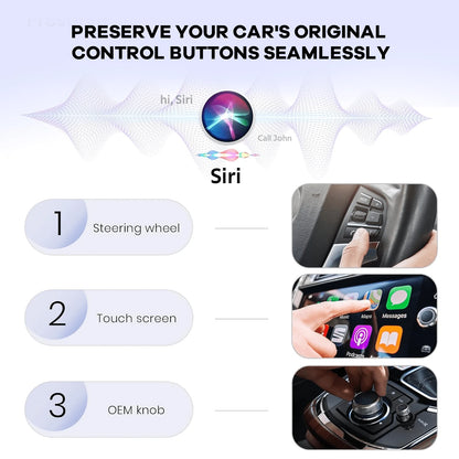 REMAX Wireless CarPlay Adapter Compatible With Apple CarPlay, Wired CarPlay To Wireless, Instant Connectivity, Automatic Reconnect, Super Mini Car Play Dongle For IPhone Fit For Cars With Built-In Car