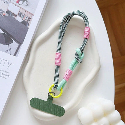 Retro Phone Lanyard, Wrist Strap, Camera Hanging Rope, Summer Hand Strap, Anti-Lost Rope, Key/Earphone Hanging Accessory, Card Holder