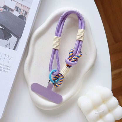 Retro Phone Lanyard, Wrist Strap, Camera Hanging Rope, Summer Hand Strap, Anti-Lost Rope, Key/Earphone Hanging Accessory, Card Holder
