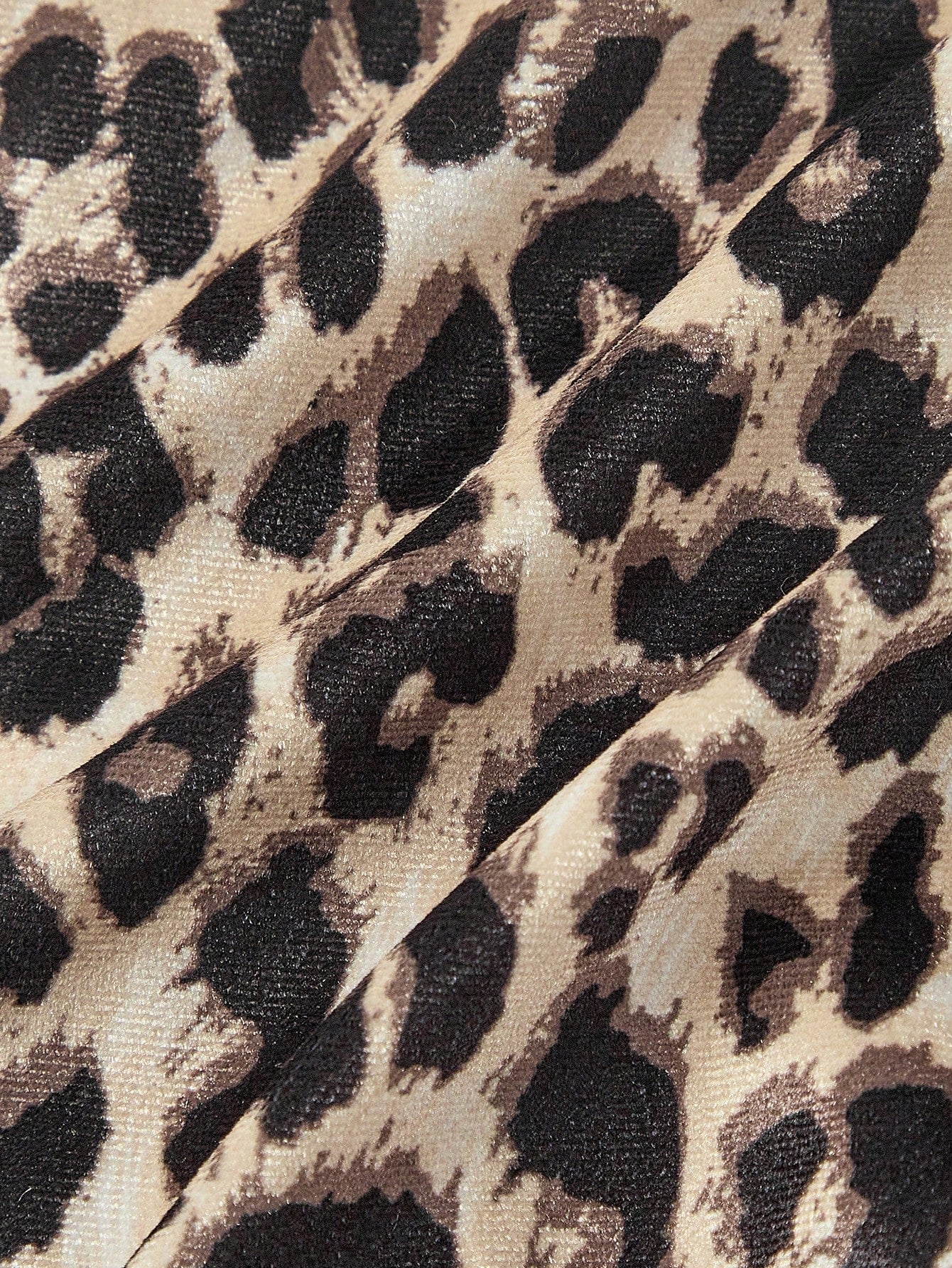 ROMWE J-Fashion Y2K Leopard Print Lace Patchwork Bow Decor Sexy Women Top