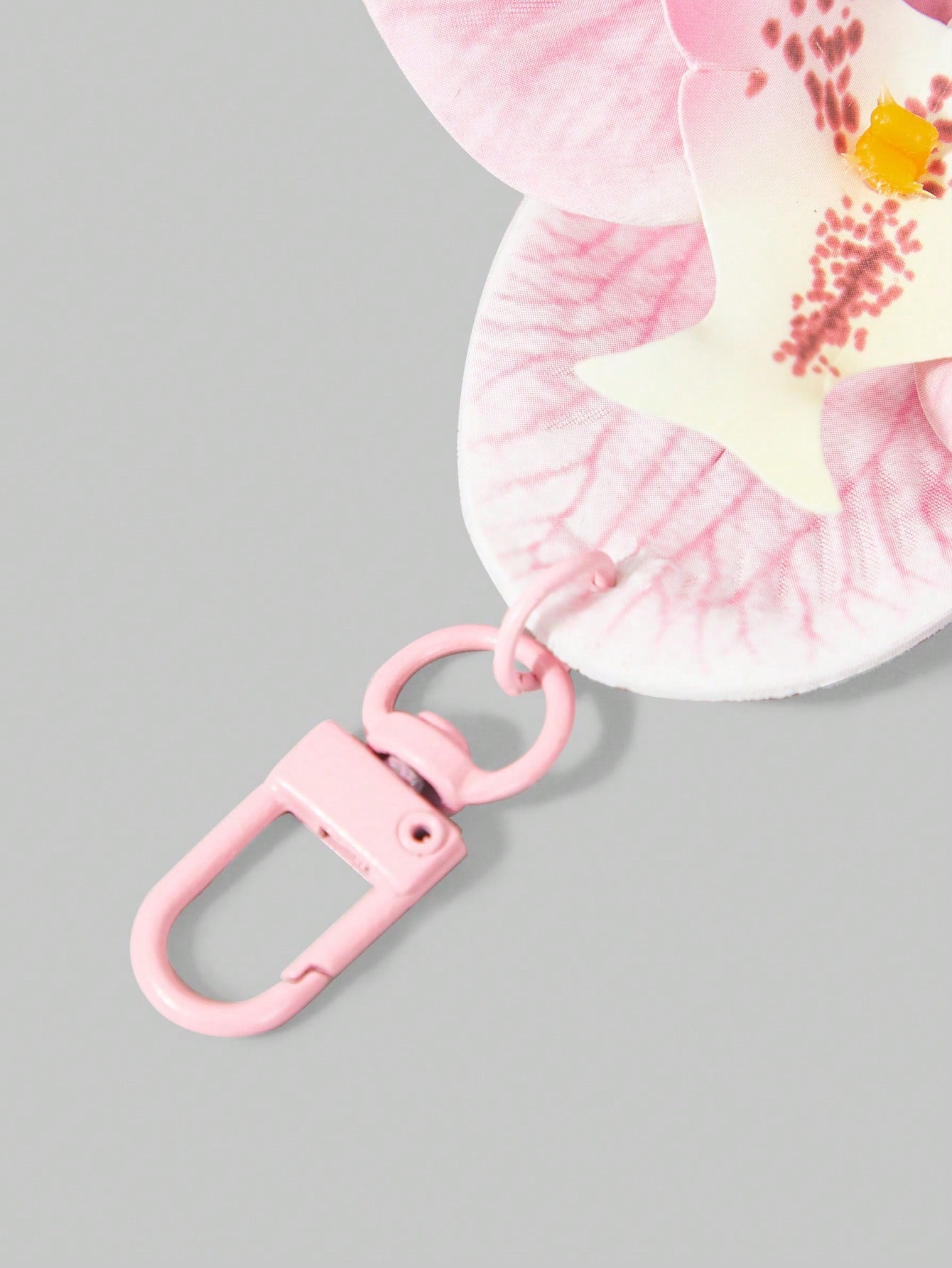 ROMWE Kawaii 1 Pc Bohemian Style Tropical Flower Vacation Beach Bag Charm Keychain