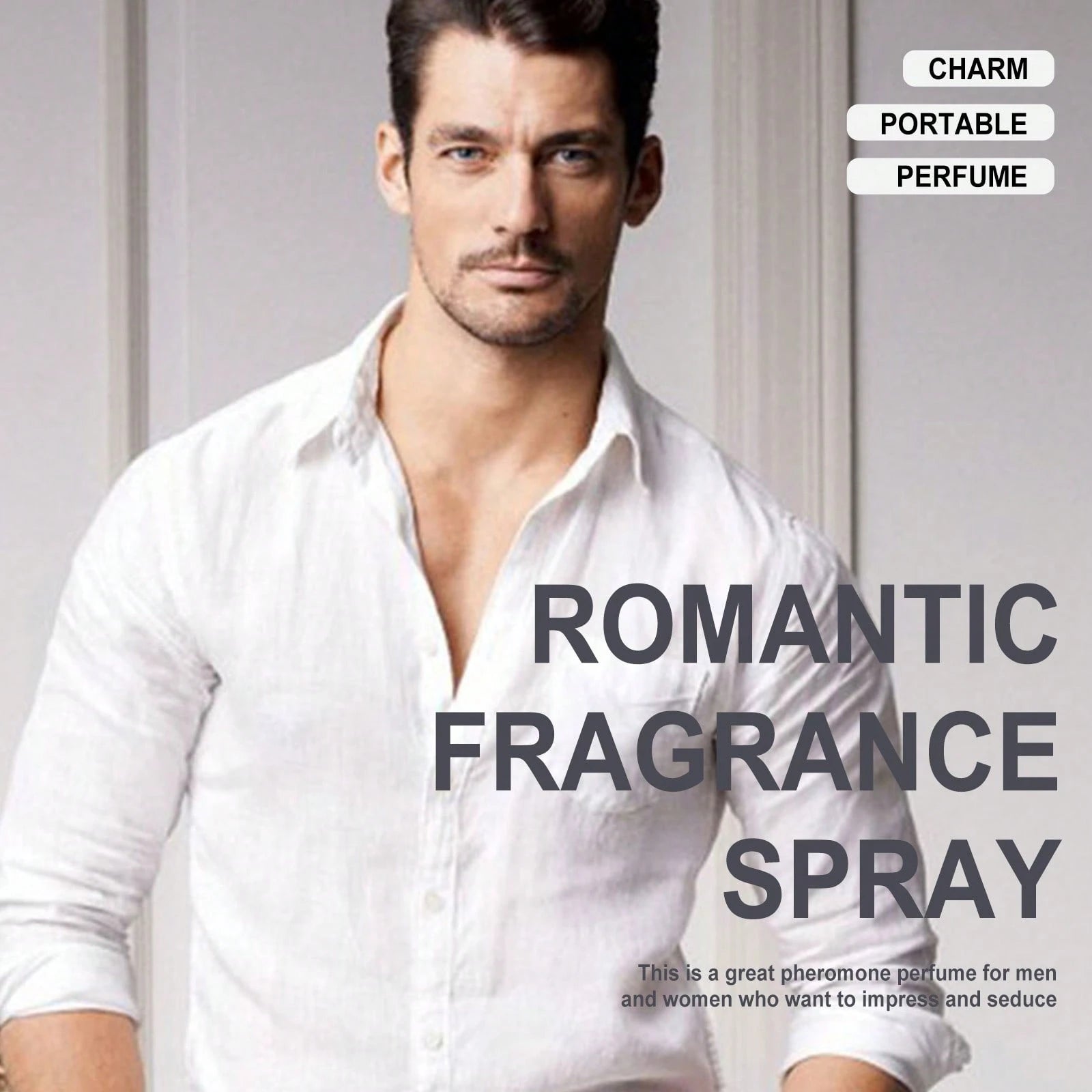 Roxelis Men's Romantic Perfume, Long-Lasting, Natural And Fresh, Perfect For Creating A Charming Date Night Atmosphere. It Offers A Long-Lasting Scent That Enhances Your Charm. Cologne For Men, Cologn