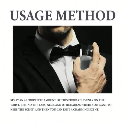 Roxelis Men's Romantic Perfume, Long-Lasting, Natural And Fresh, Perfect For Creating A Charming Date Night Atmosphere. It Offers A Long-Lasting Scent That Enhances Your Charm. Cologne For Men, Cologn