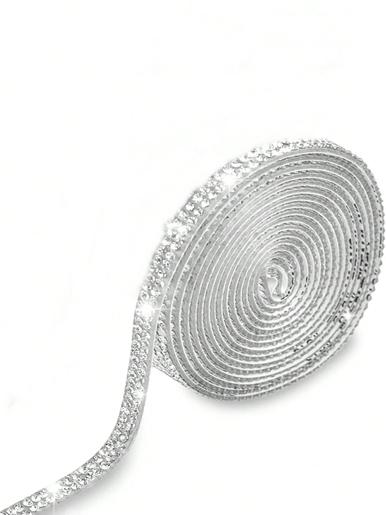 Self-Adhesive Rhinestone Tape, Shiny Crystal Rhinestone Strip, DIY Decoration For Phone, Charger, Phone Case, Cosmetic Bottle, Handmade Crafts