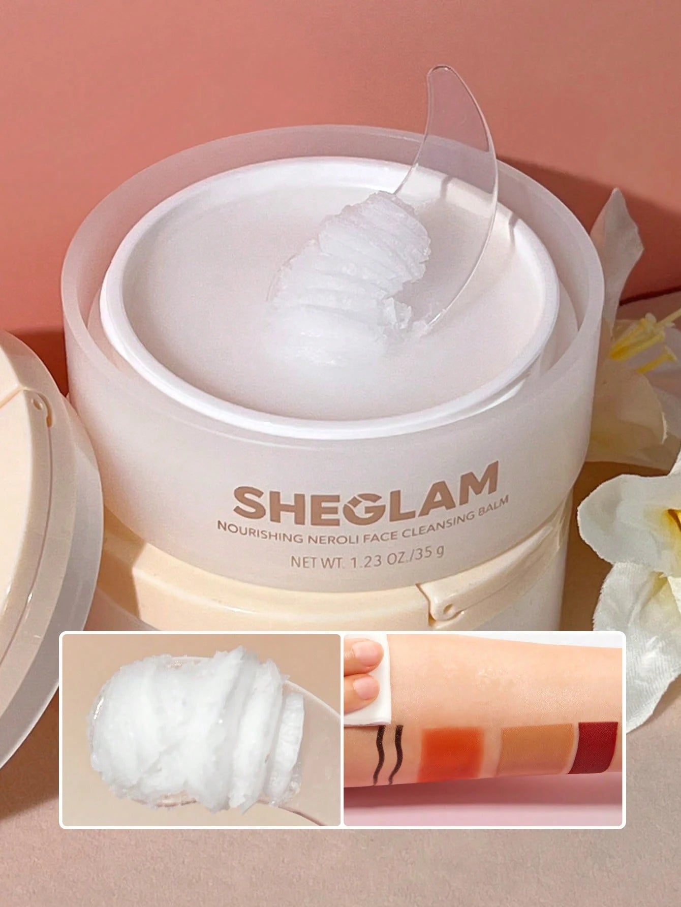 SHEGLAM Nourishing Neroli Face Cleansing Balm 35G Brand Beauty Cosmetic Makeup For Women And Girls