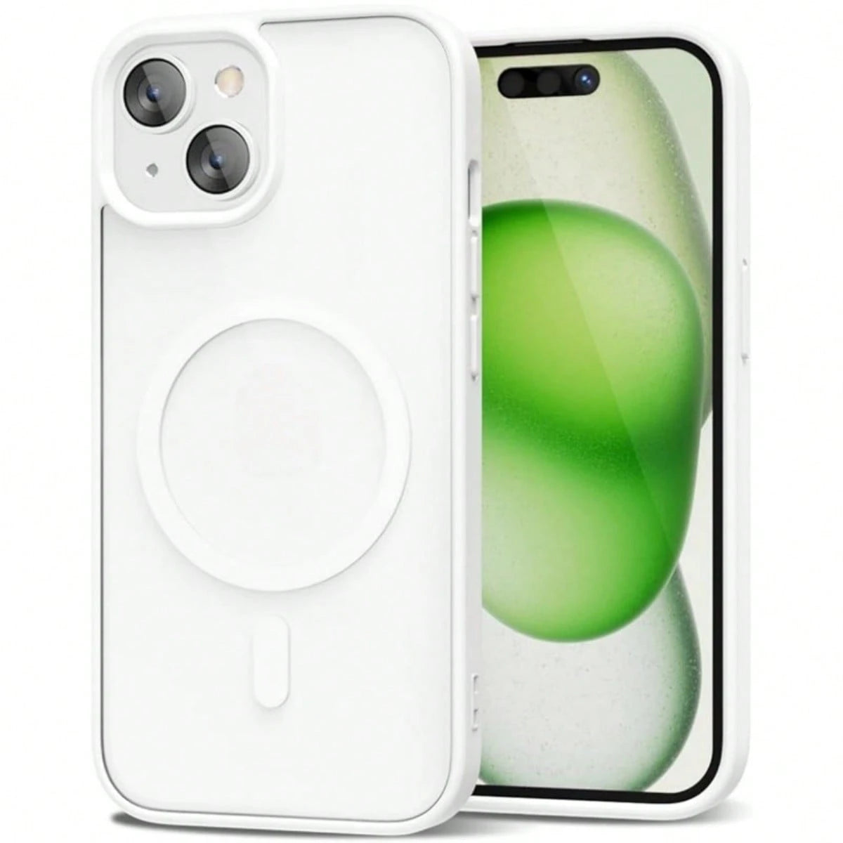 Shockproof Magnetic Clear Phone Case Compatible With Iphone 13 14 15 16 17 12 11 Pro Max Plus XR XS 7 8 17e Wireless Charge Acrylic Cover