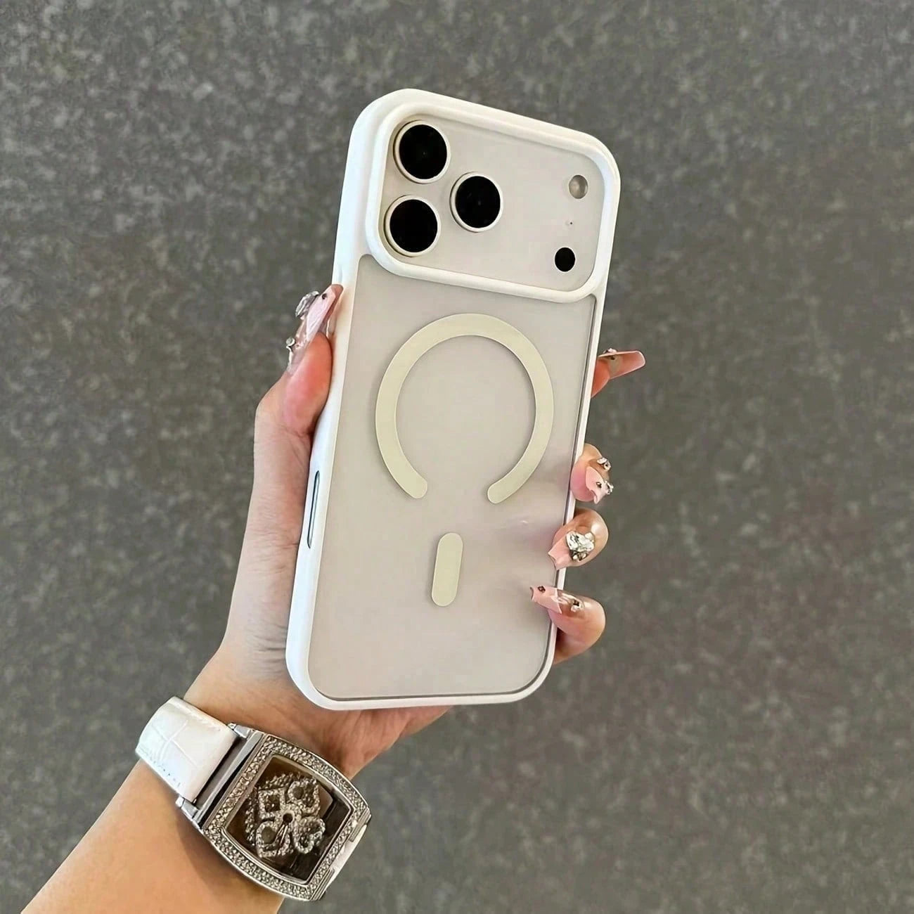 Shockproof Magnetic Clear Phone Case Compatible With Iphone 13 14 15 16 17 12 11 Pro Max Plus XR XS 7 8 17e Wireless Charge Acrylic Cover