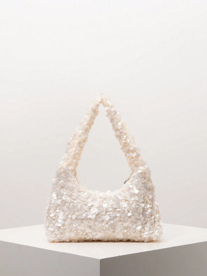 Shoulder Bag, Sequin Bag, Women's Bag, Evening, Party Outfit, Dance Party Accessory, Wedding Supplies, Wedding Supplies, Elegant Women's Wallet, Gift