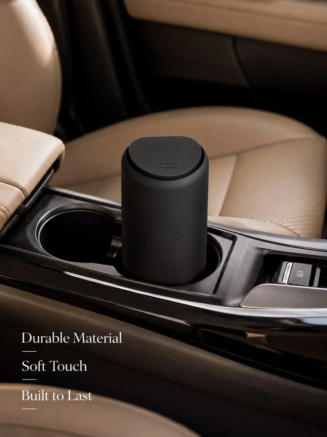 Silicone Car Trash Can, Creative & Fashionable Mini Car Storage Organizer Box, Cute Car Interior Waste Bin