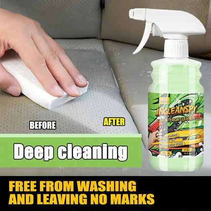 SIXOX-8 Interior Cleaner Car Neutral Ph Water-Free Foam Spray Dust Remover Seat Roof Dash Cleaning