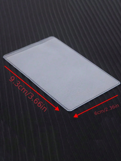 Social Security Card Protector Sleeves,Ultra Clear & Durable,Waterproof SSN/New Medicare/Credit Card Holder, Soft ID/Debit/Credit/Index Card Storage