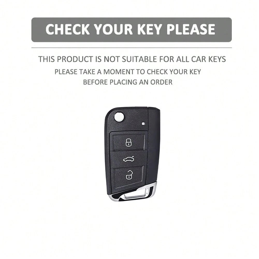 Soft TPU Car Key Cover Shell Fob Holder Protector For Polo Octavia A7 Kodiaq Ateca Leon Golf 7 MK7 VII Tiguan