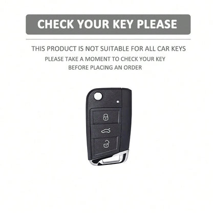 Soft TPU Car Key Cover Shell Fob Holder Protector For Polo Octavia A7 Kodiaq Ateca Leon Golf 7 MK7 VII Tiguan
