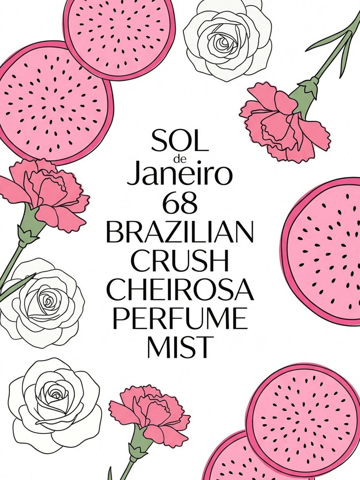 Sol de Janeiro Cheirosa 68 Perfume Mist For Women Fragrance Mist 8oz/240ml