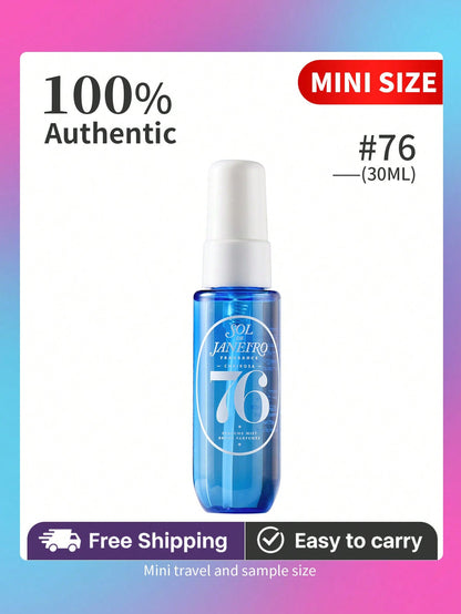 Sol Hair & Body Perfume Mist Cheirosa 76 For Women With Jasmine & Amber (30ml/1 Fl.Oz) Mini Travel Size