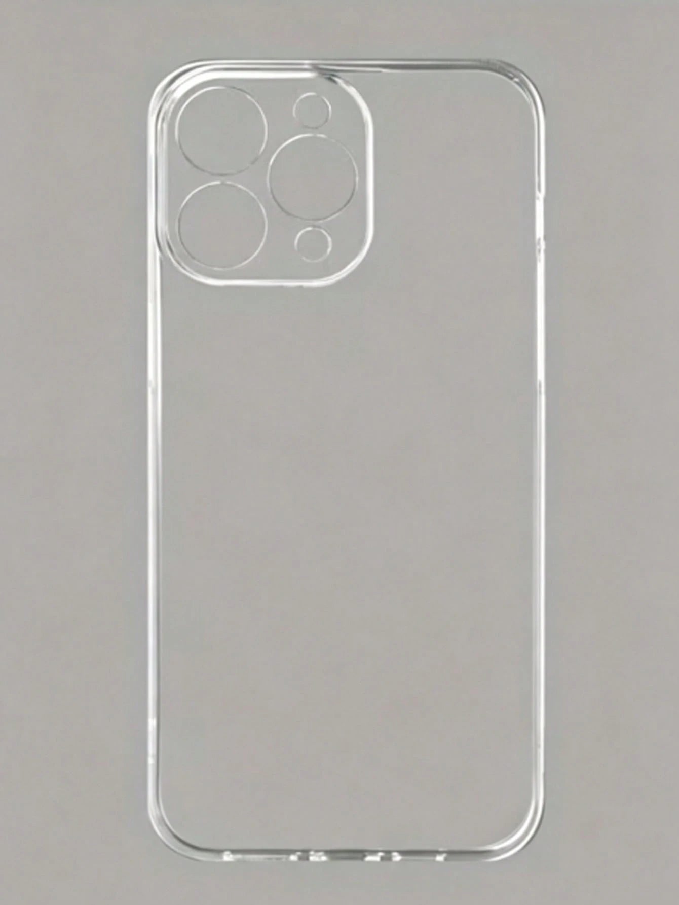 Solid Color Material Silicone Minimalist White Black Blue 3pcs Minimalist Solid Color Phone Cases Precise Holes Straight Edges Thick Anti-Drop Painted Phone Protective Covers International Version Spr