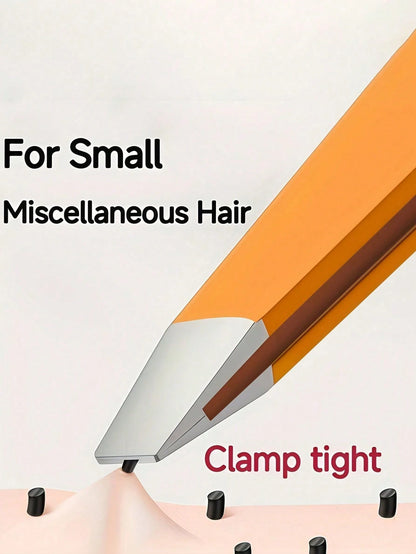 Stainless Steel Eyebrow Tweezers, Hair Removal Plucker, Beard Tweezers, Slanted Tip Eyebrow Tweezers, Hair Removal Tweezers, Beard Tweezers, Eyelash Extension Tool