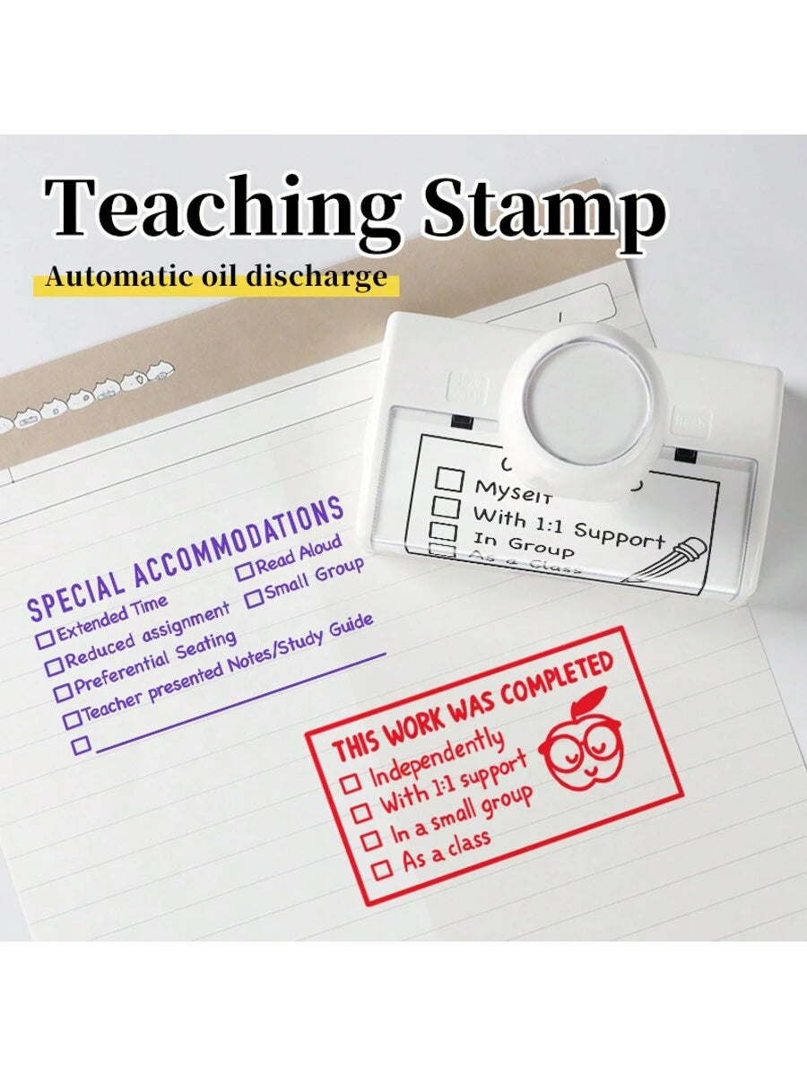 Stamp For Office, Business Use, Reward DIY Stamp, Educational Stamp, School & Office Supplies,Back To School,School Supplies