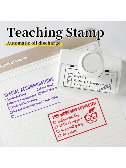 Stamp For Office, Business Use, Reward DIY Stamp, Educational Stamp, School & Office Supplies,Back To School,School Supplies
