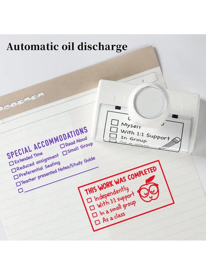 Stamp For Office, Business Use, Reward DIY Stamp, Educational Stamp, School & Office Supplies,Back To School,School Supplies