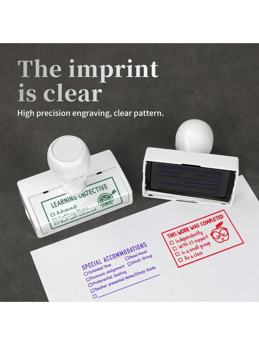 Stamp For Office, Business Use, Reward DIY Stamp, Educational Stamp, School & Office Supplies,Back To School,School Supplies