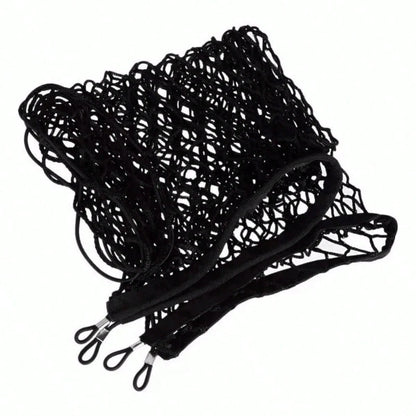 [Stretchable Net For Car Trunk] Stretchable Car Trunk Organizer Net With Hooks- Nylon Cargo Storage For Pickup Trucks, SUVs & Cars