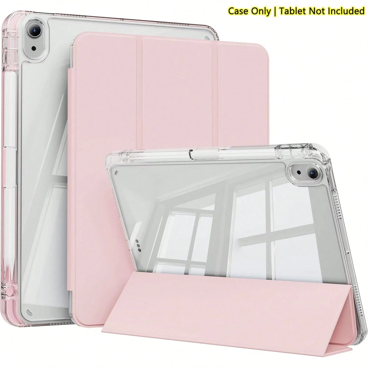 Suitable For IPad 11th Generation 11 Inch 2025 (A16), 10th Generation 9/8/7/6 10.9/10.2/9.7 Inch 2022/2021/2020/2019/2017 Tablet Computer Protective Case, With Pen Slot, Fully Wrapped Protective TPU B