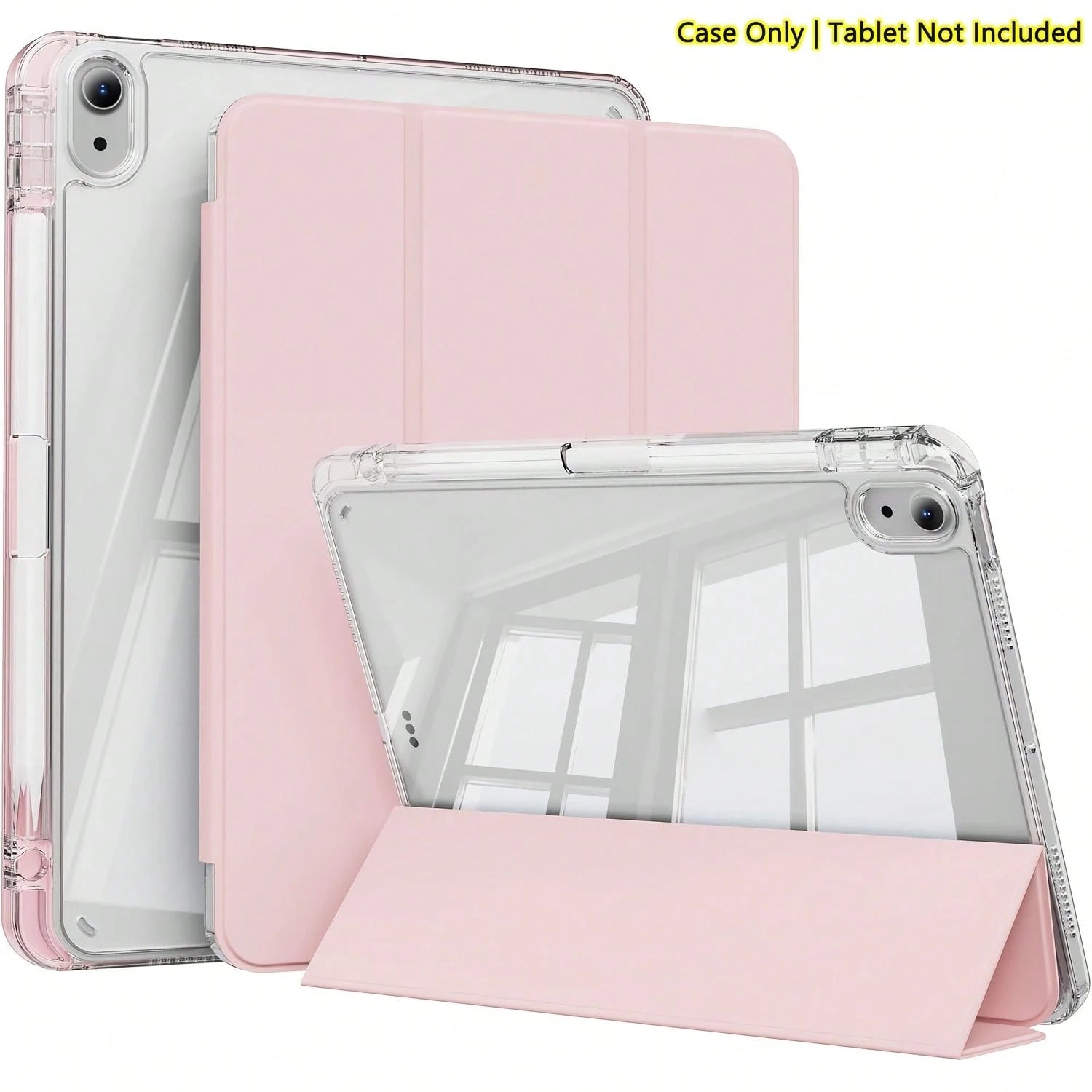 Suitable For IPad 11th Generation 11 Inch 2025 (A16), 10th Generation 9/8/7/6 10.9/10.2/9.7 Inch 2022/2021/2020/2019/2017 Tablet Computer Protective Case, With Pen Slot, Fully Wrapped Protective TPU B