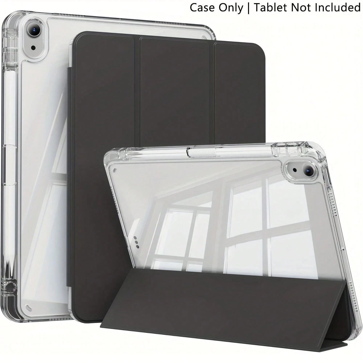 Suitable For IPad 11th Generation 11 Inch 2025 (A16), 10th Generation 9/8/7/6 10.9/10.2/9.7 Inch 2022/2021/2020/2019/2017 Tablet Computer Protective Case, With Pen Slot, Fully Wrapped Protective TPU B