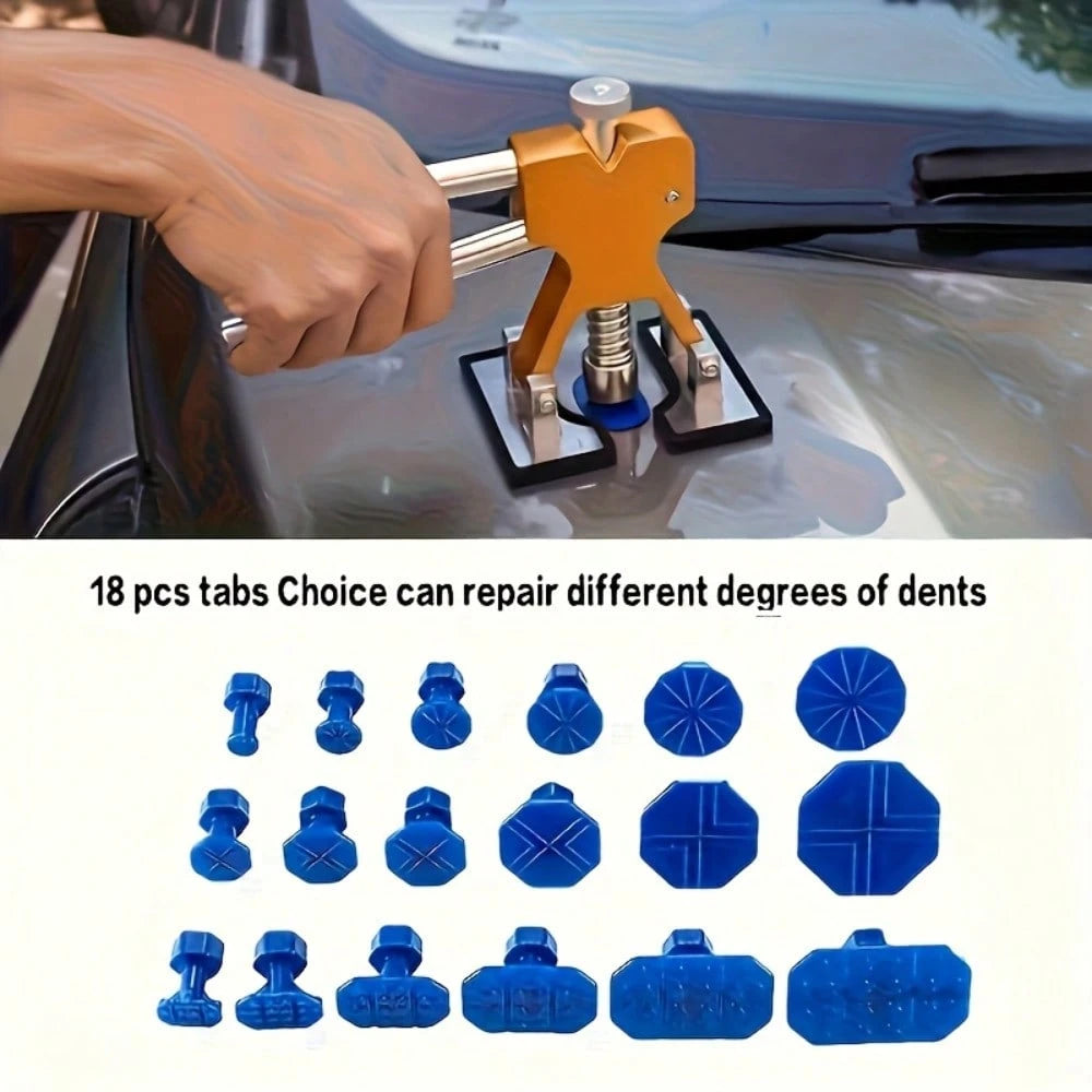 The Car Dent Repair Kit Adopts A Special Buffer Pad For Strong Suction Cup Pulling- No Professional Tools Are Required To Quickly Repair The Body Depression- Simple And Convenient Operation- Time-S
