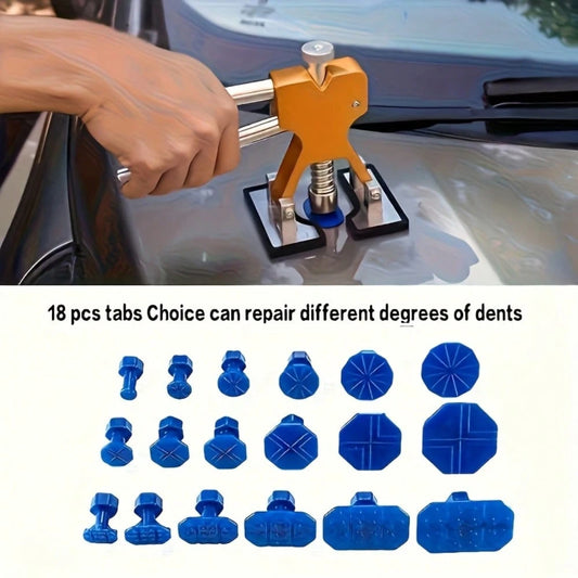 The Car Dent Repair Kit Adopts A Special Buffer Pad For Strong Suction Cup Pulling- No Professional Tools Are Required To Quickly Repair The Body Depression- Simple And Convenient Operation- Time-S