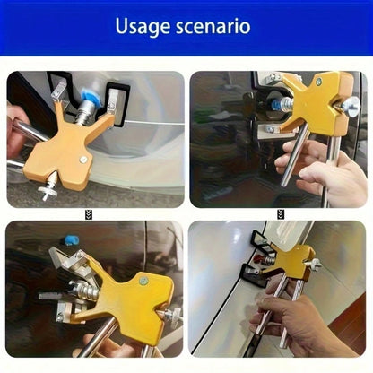 The Car Dent Repair Kit Adopts A Special Buffer Pad For Strong Suction Cup Pulling- No Professional Tools Are Required To Quickly Repair The Body Depression- Simple And Convenient Operation- Time-S