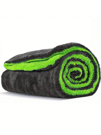 Thickened Extra Large And Small Car Woven Absorbent Towels, Microfiber Car Wash Towels, Double-Sided Design, Super Absorbent And Quick Drying, Scratch-Resistant And No Water Marks, Suitable For Car Pa