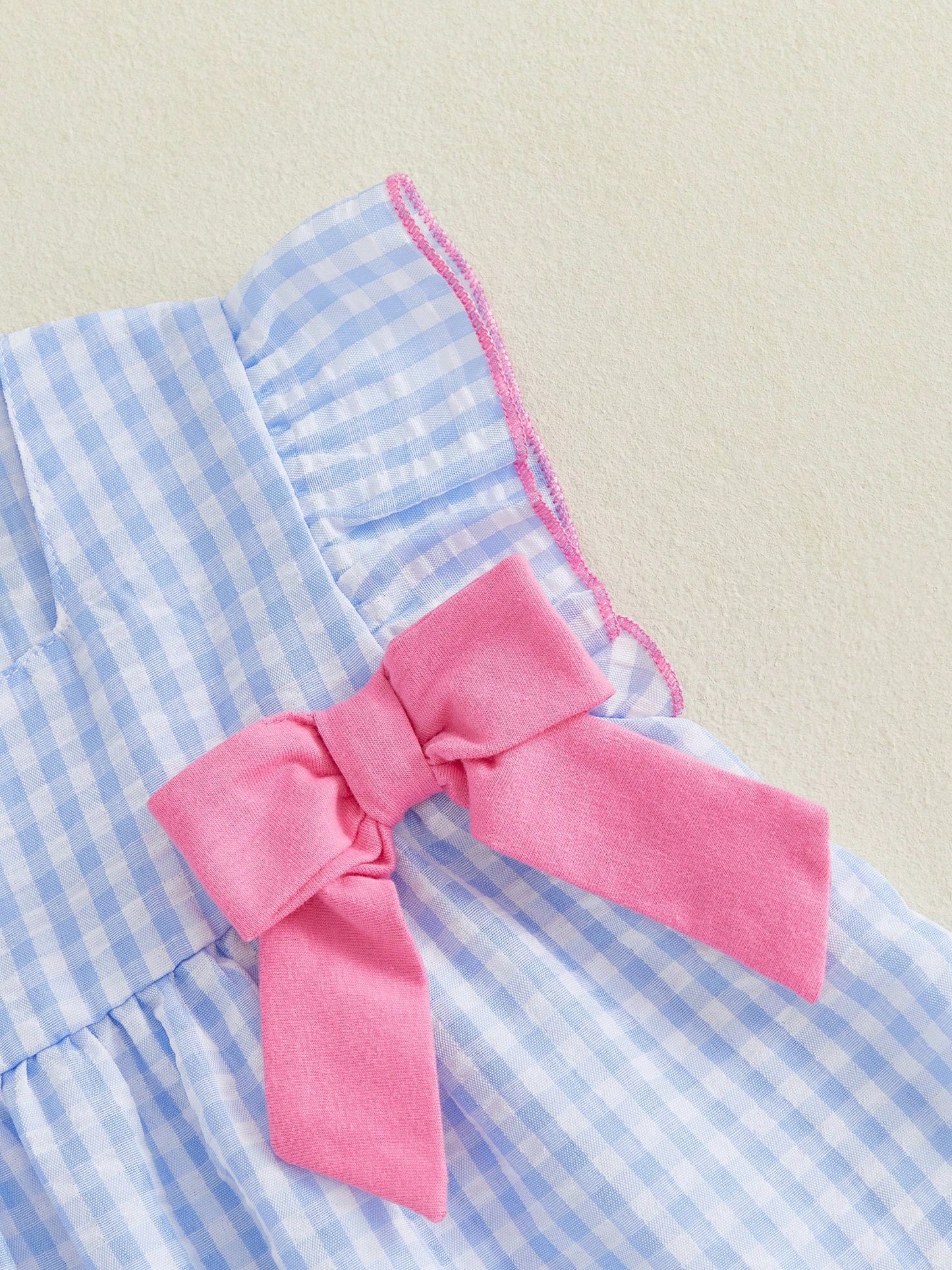 Toddler Girl Back To School Outfit Baby Kids Pencil Plaid T-Shirt Shorts Set Kindergarten Pre-K Outfits