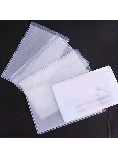 Transparent For Card Card Passport Etc. Holder Card Sticker Card Cover Card Cover Card Holder Card Holder Wallet Business Card Holder Credit Card Holder Id Card Holder Card Holder Women For Women For