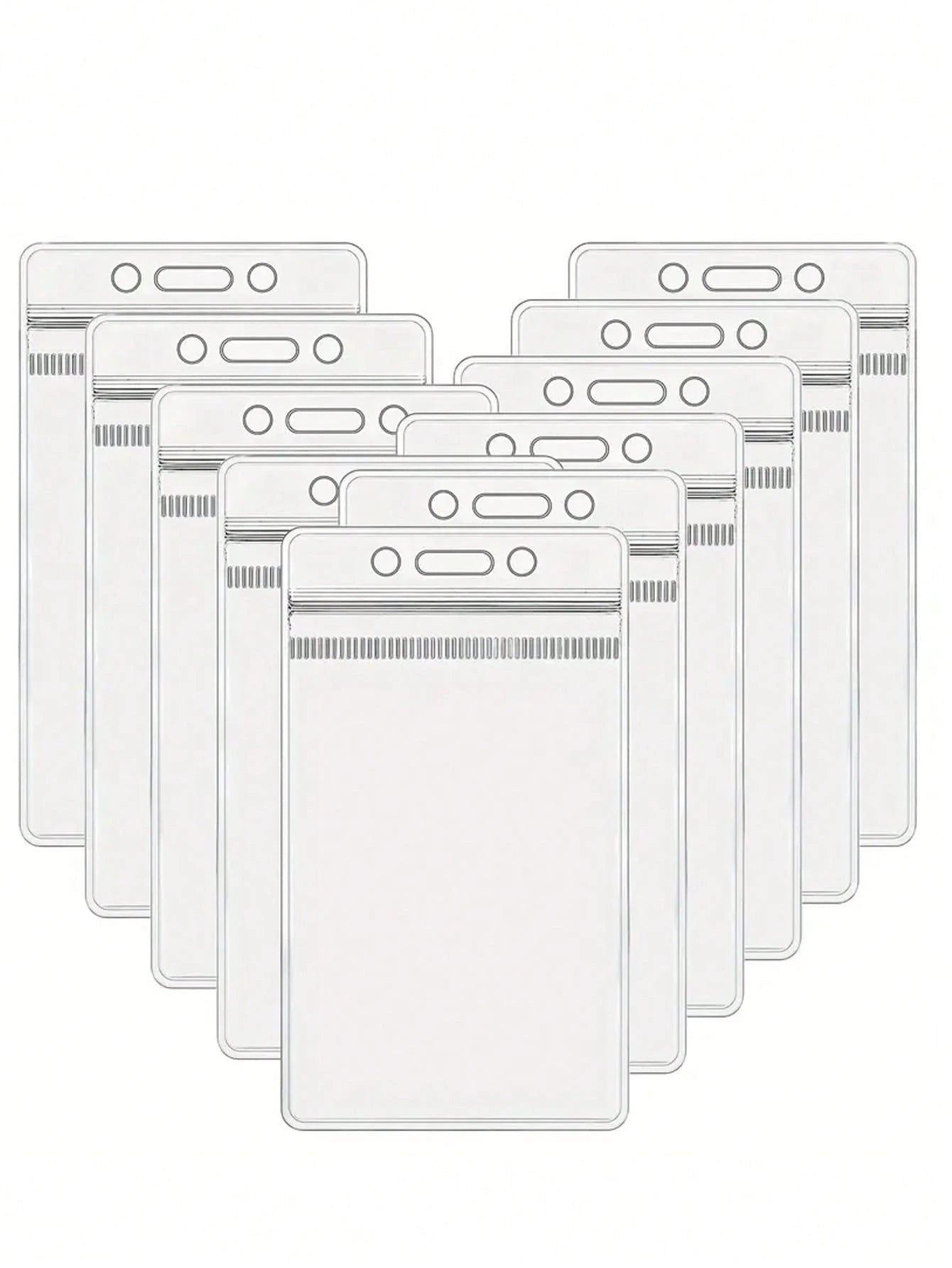 Transparent Plastic Protective Card Holder, Suitable For Bus Card, Bank Card, Universal Card Slot, Card Case, Card Wallet, Business Card Holder, Credit Card Holder, ID Card Holder, Unisex Card Holder
