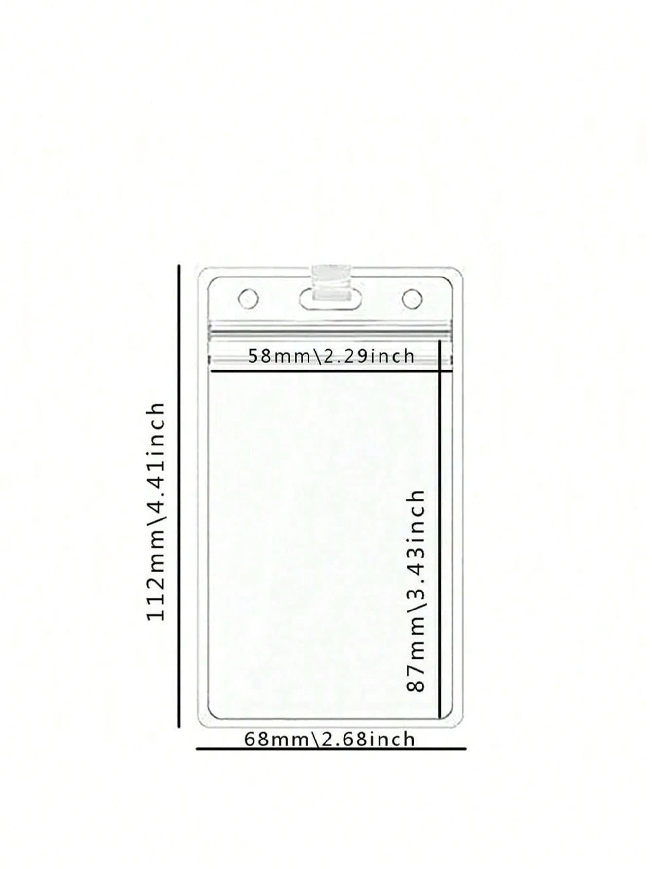 Transparent Plastic Protective Card Holder, Suitable For Bus Card, Bank Card, Universal Card Slot, Card Case, Card Wallet, Business Card Holder, Credit Card Holder, ID Card Holder, Unisex Card Holder
