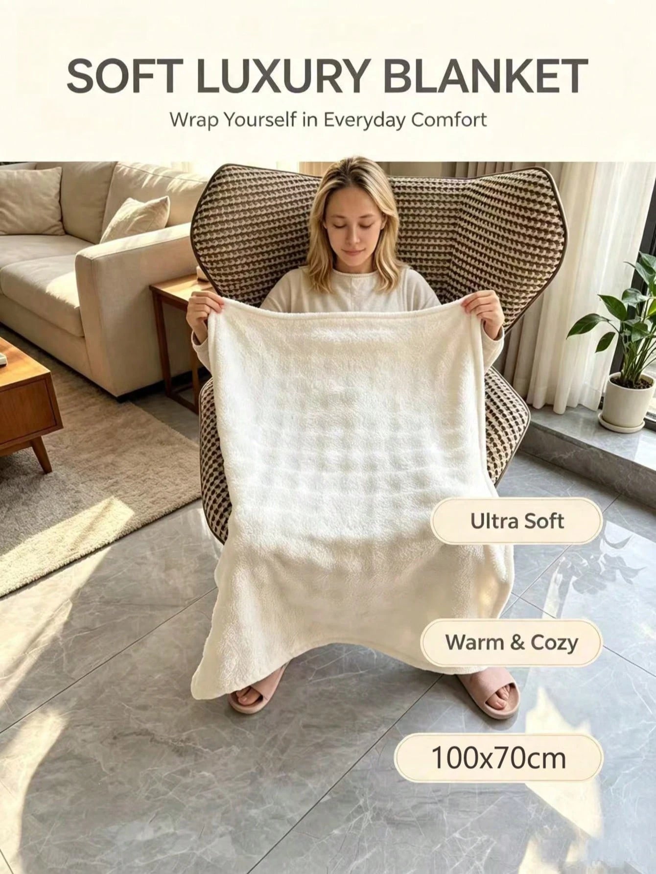 Ultra Soft Baby Blanket, Premium Silky Flannel, Suitable For All Seasons, Lovely Valentine's Day Gift