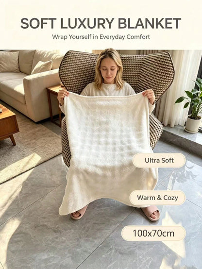 Ultra Soft Baby Blanket, Premium Silky Flannel, Suitable For All Seasons, Lovely Valentine's Day Gift