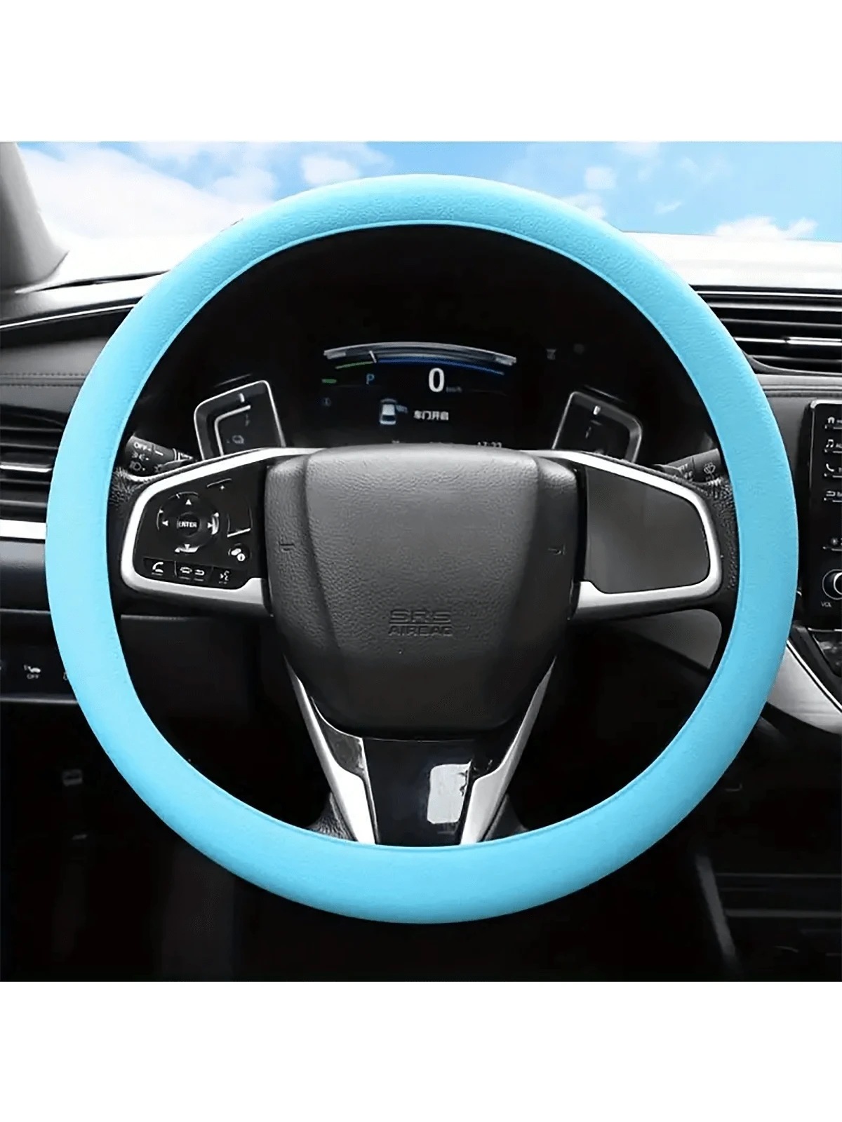 Ultra-Thin Anti-Slip Car Steering Wheel Protective Cover, Silicone Steering Wheel Cover, Universal Steering Wheel Cover, Car Steering Wheel Protective Cover