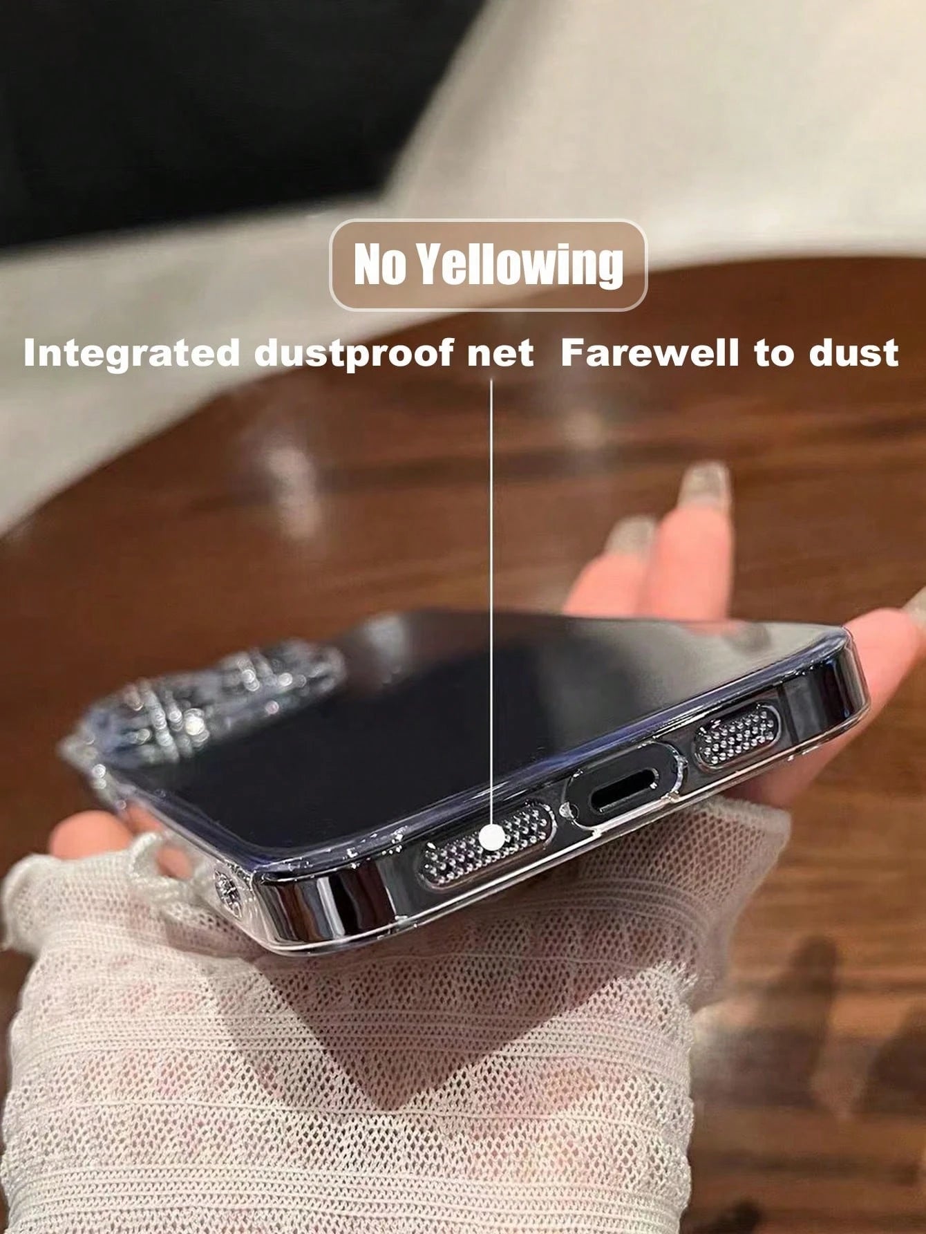 Ultra-Thin Transparent Shockproof Phone Case Compatible With IPhone 15 Pro Max/16 Pro Max/16 Pro/14 Pro Max/14 Pro/13 Pro Max/ 16, 17 17 Pro 17 Pro Max/18 18 Pro 18 Pro Max
