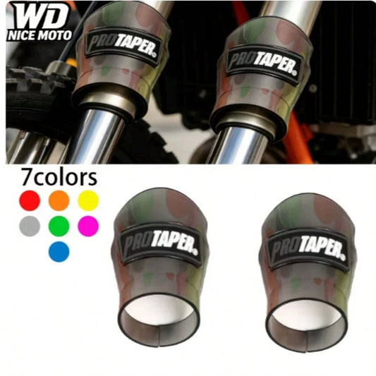 WD NICE MOTO Motorcycle And Electric Bike Parts Shock Absorber PRO Protective Cover, Suitable For 45-60MM Diameter, Dustproof And Decorative Cover