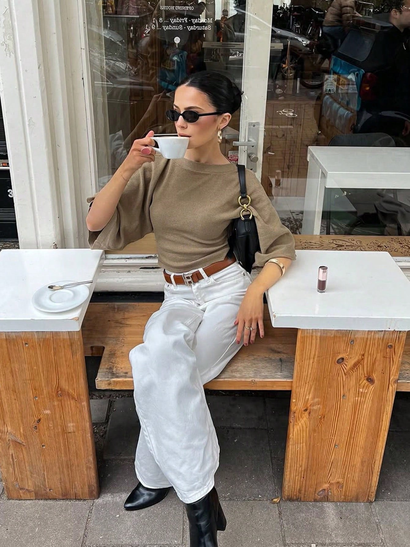 Women's New Knit Top, Elegant For Commuting, Spring/Summer