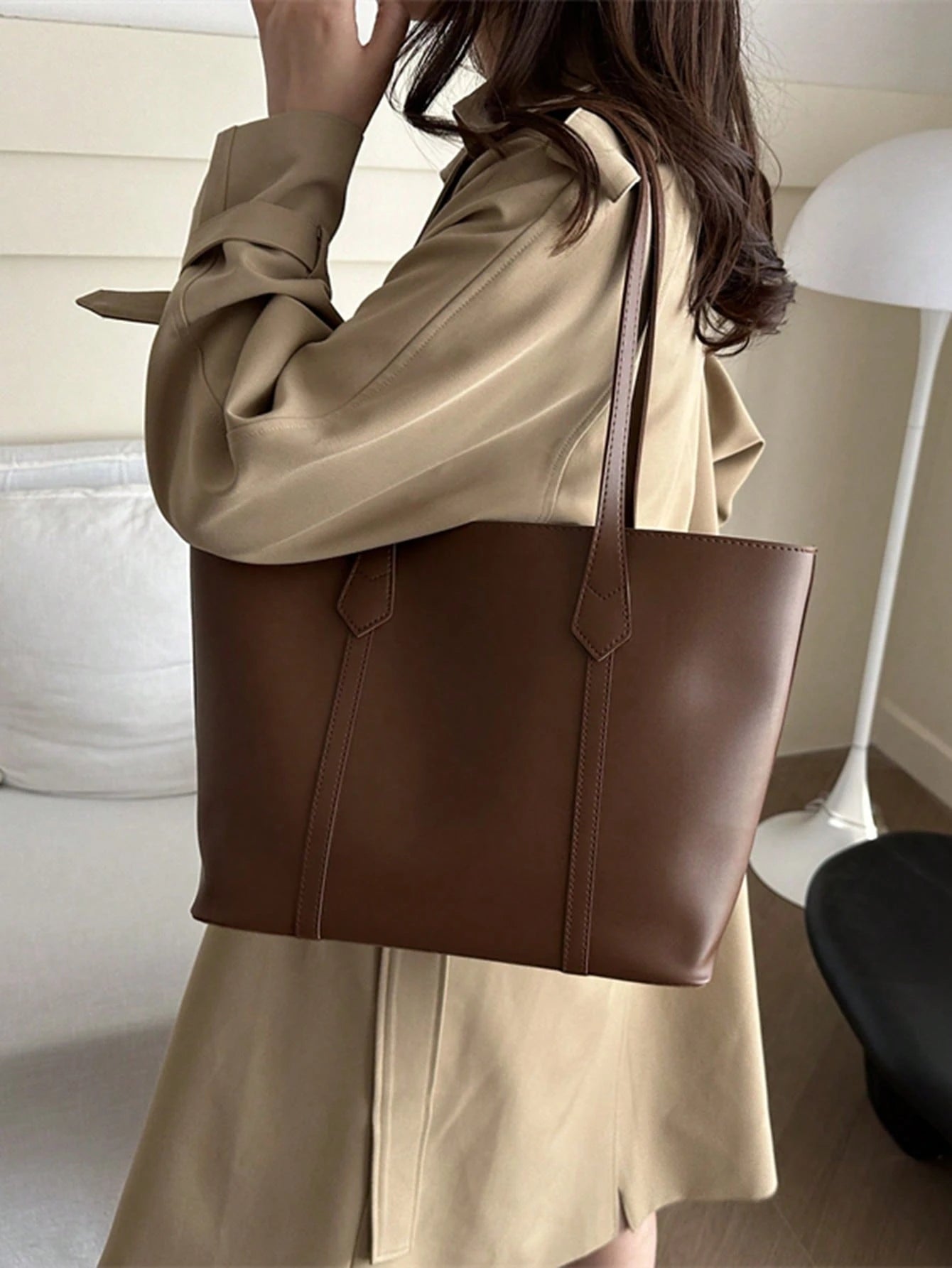 Women's Versatile Tote Bag For Commuting & Daily Use, Tote Bags For School,College Essentials, New Fashionable Big Bags For Women