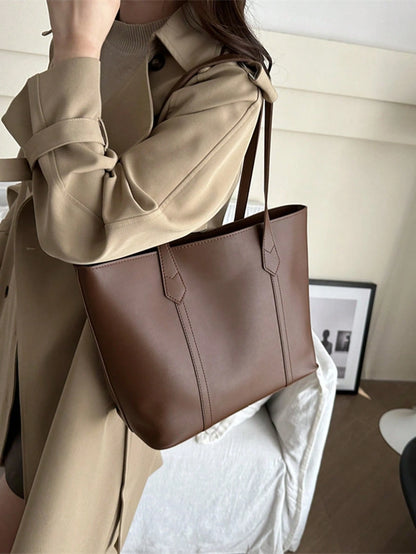 Women's Versatile Tote Bag For Commuting & Daily Use, Tote Bags For School,College Essentials, New Fashionable Big Bags For Women