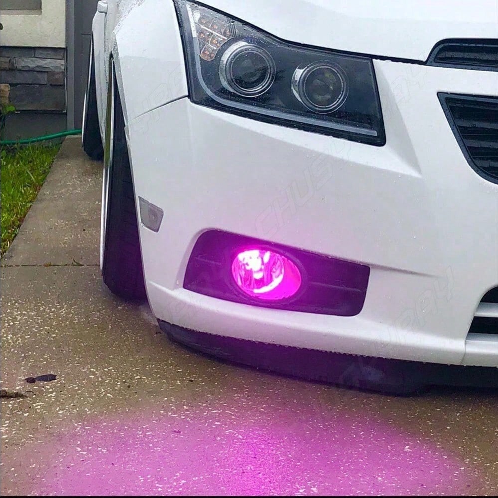 XWQHJW For Venza 2009 2010-2016 H11//H9 LED Fog Light Bulbs Kit Pink Purple